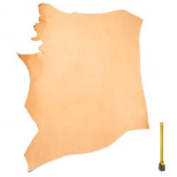 Cuir épais Vachette 3 mm tannage végétal peau Naturel