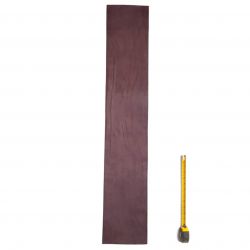 Cuir épais Vachette 4 mm tannage végétal 2nd choix peau Marron foncé