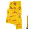 Cuir tannage végétal Vachette 2mm Jaune antique patiné main